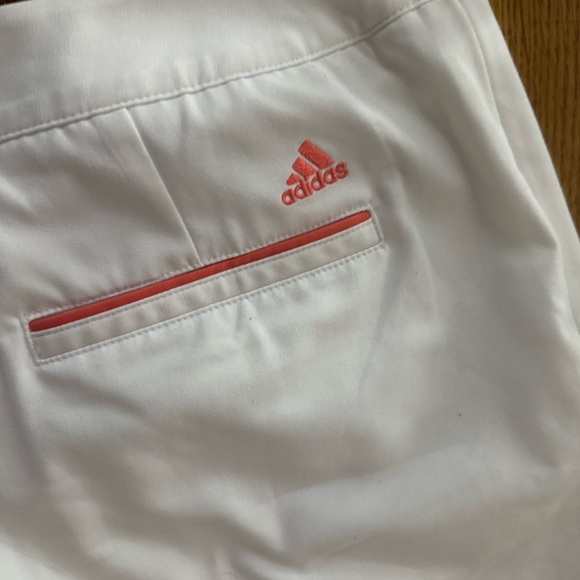 Adidas Clima Cool Orange and White Skort Size 10 - Picture 3 of 10